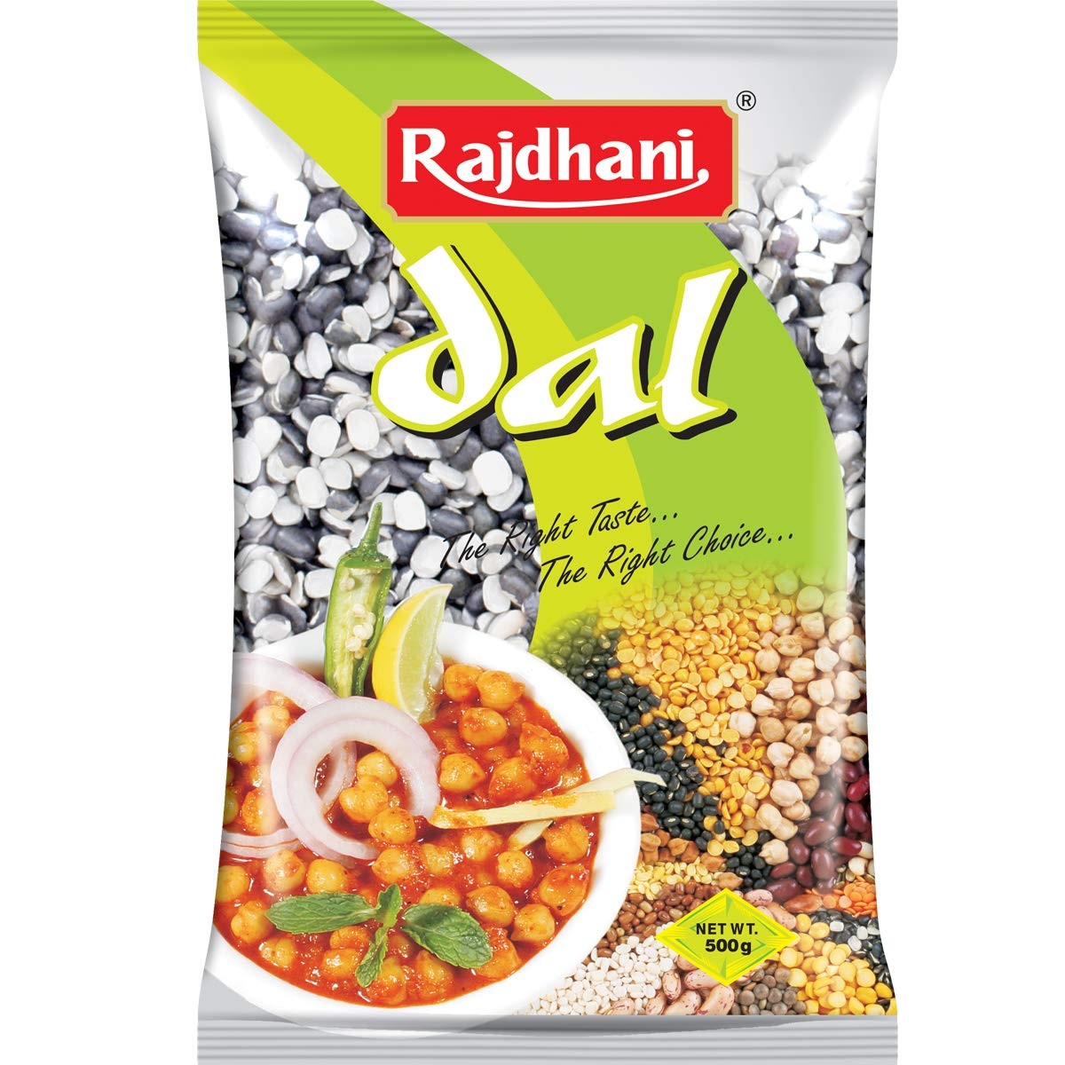 Rajdhani Urad Chilka 500Gm
